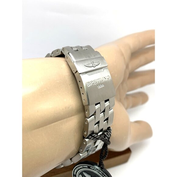 Breitling Men's Watch A44359 Blackbird Swiss Automatic Chronograph Black Dial - Picture 10 of 14